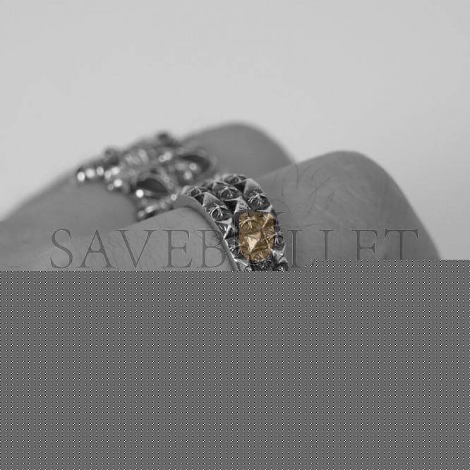 CHROME HEARTS MULTI CH PLUS STACK RING