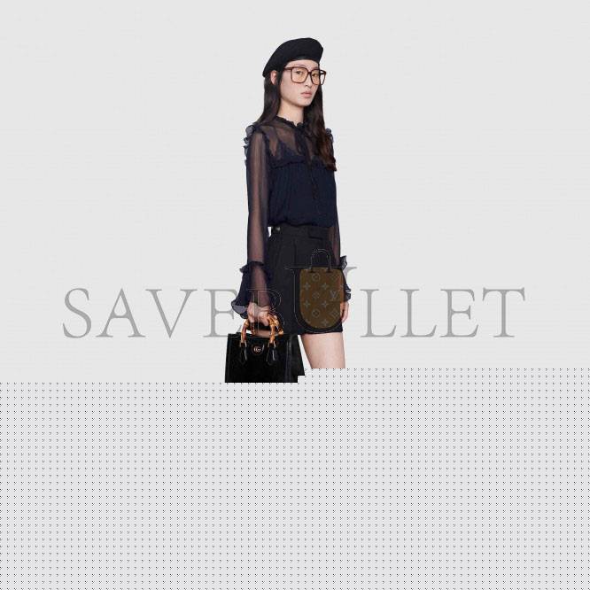 G*u*i diana small python tote bag‎660195  （27*24*11cm）