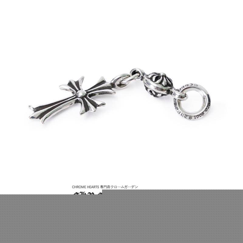 CHROME HEARTS CROSS WITH ONE SILVER BALL CHARM(Pendant Only)