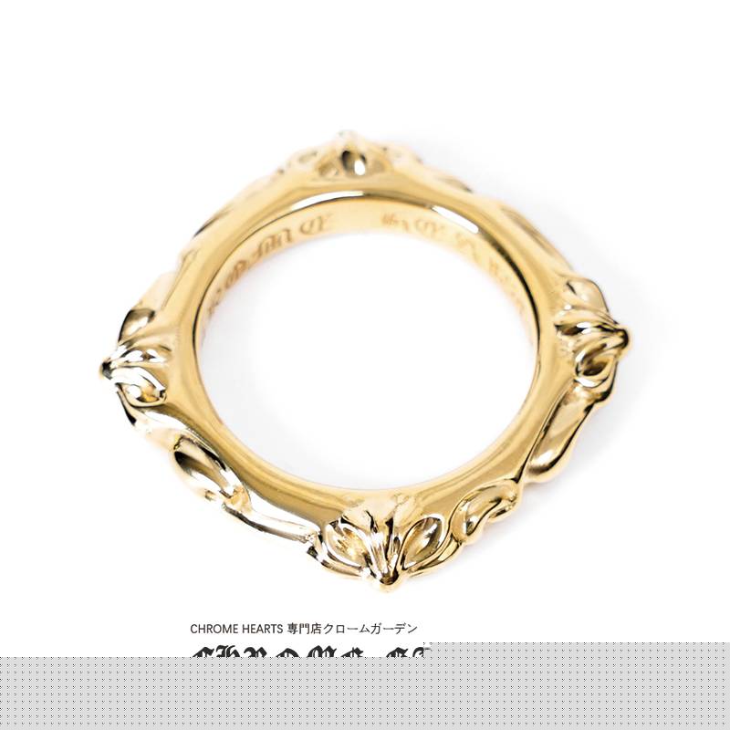 CHROME HEARTS 22K GOLD SBT BAND RING