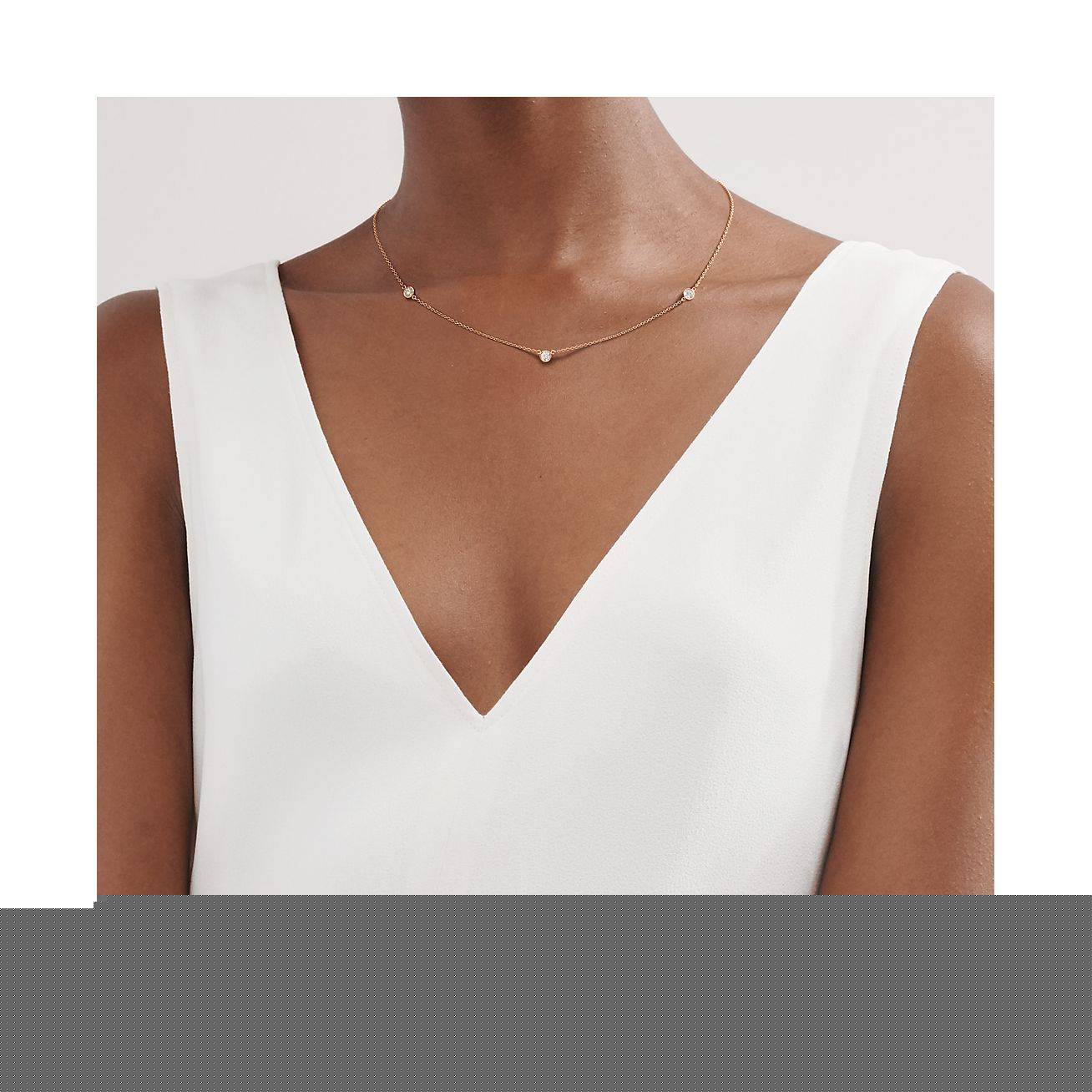 T*f*ny  elsa peretti® diamonds by the yard® necklace 60140785