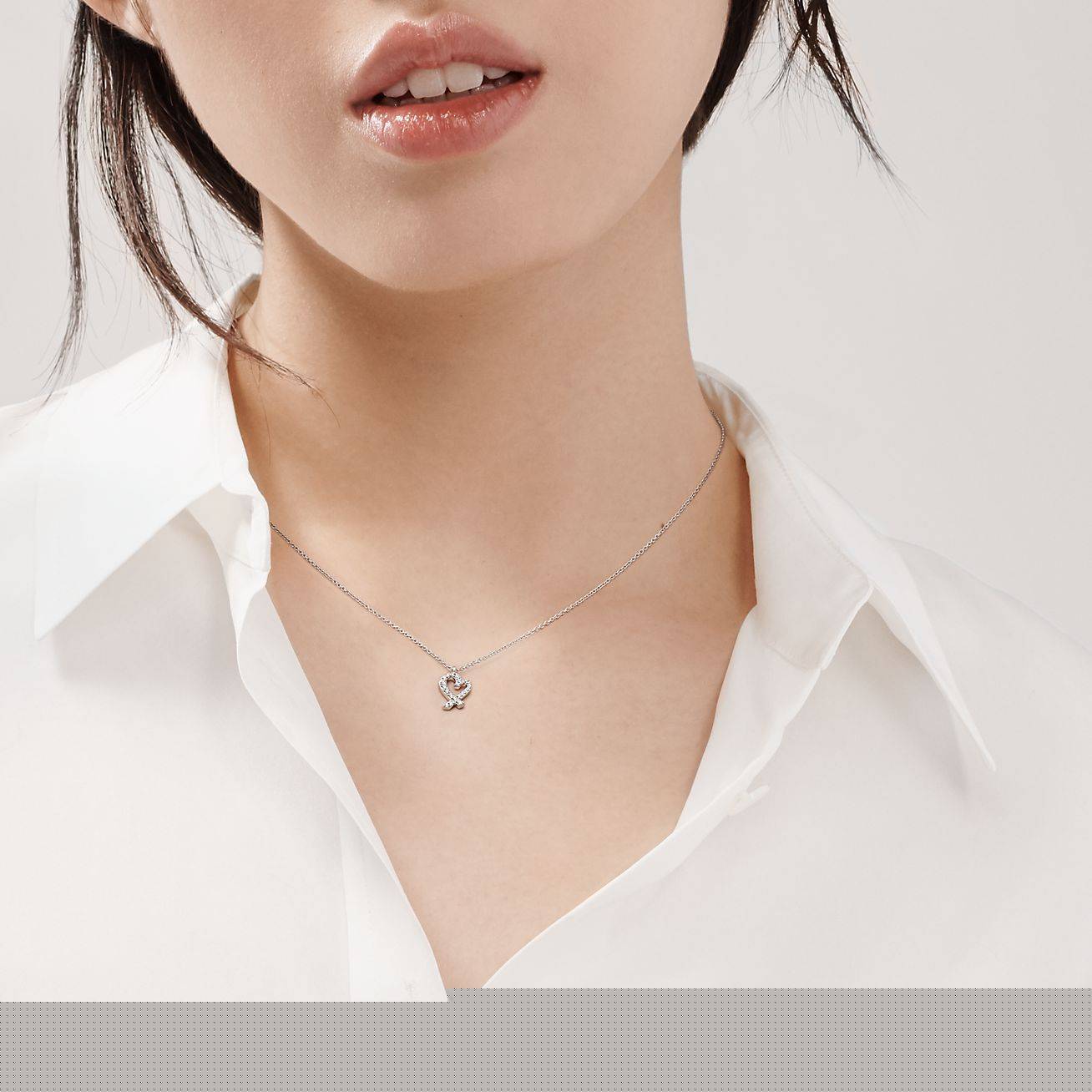 T*f*ny  paloma picasso® loving heart pendant