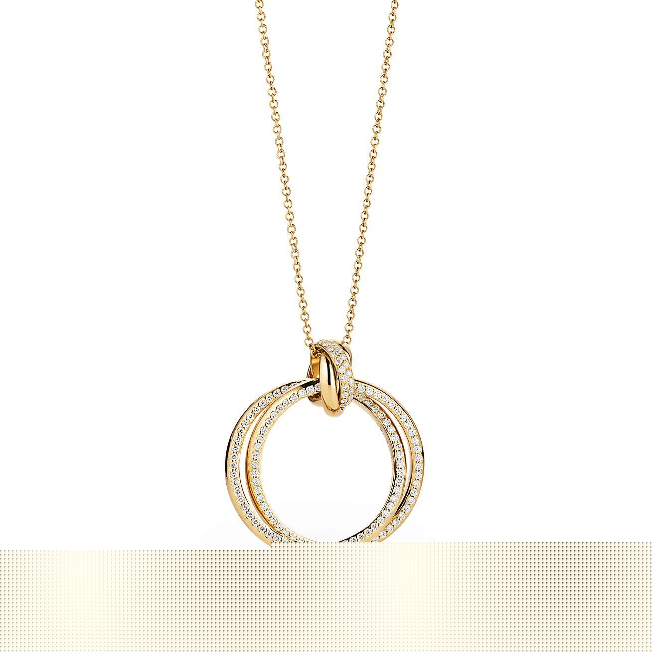 T*f*ny  palomas melody circle pendant