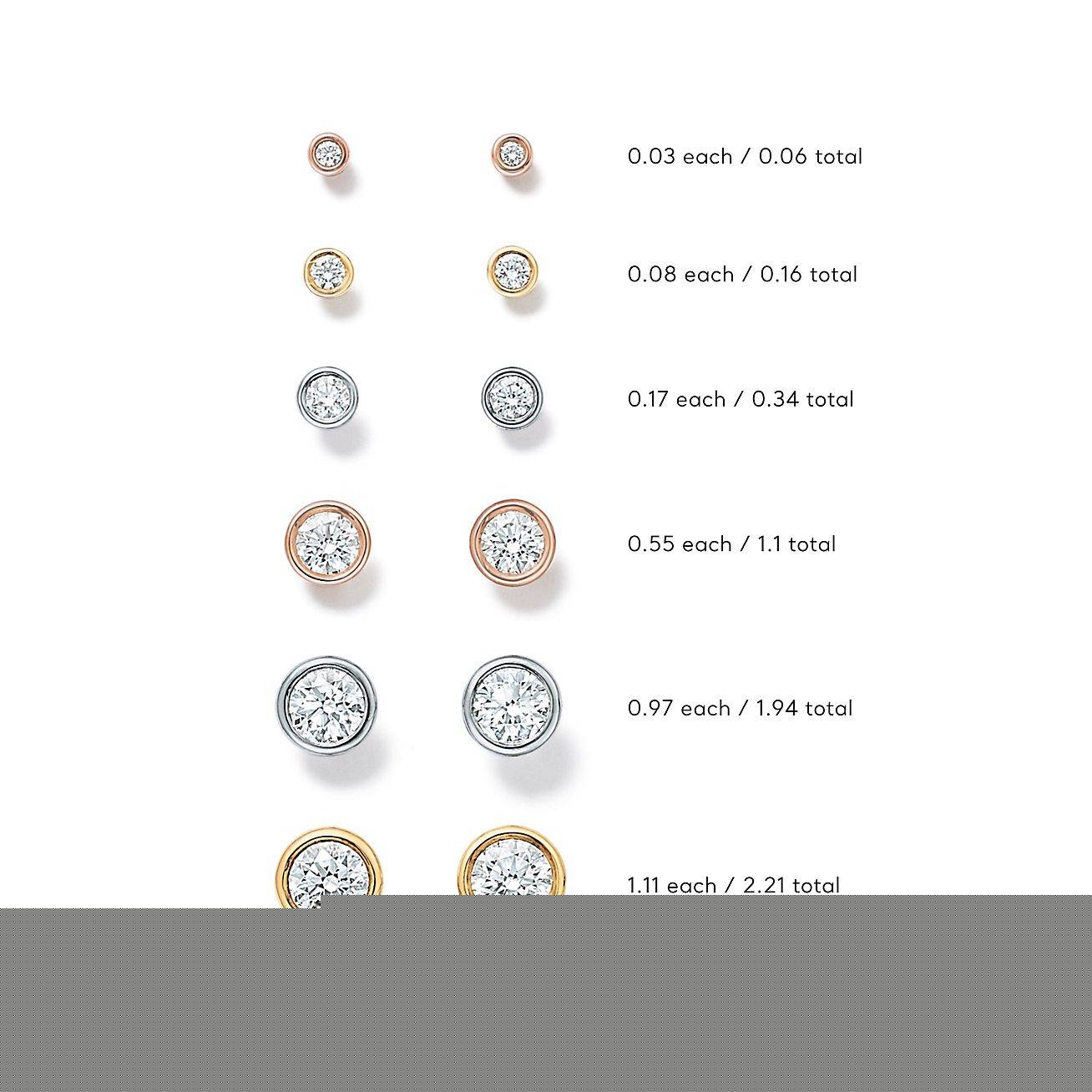 T*f*ny  elsa peretti® diamonds by the yard® earrings 60017592