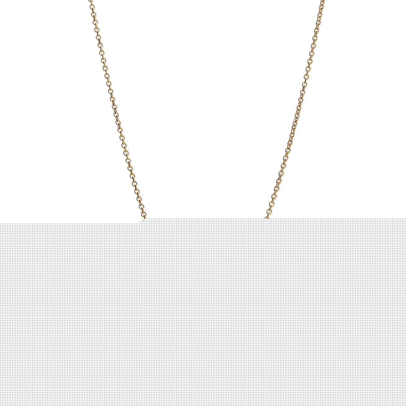 T*f*ny elsa peretti® bean® design pendant in yellow gold, 6.5 mm