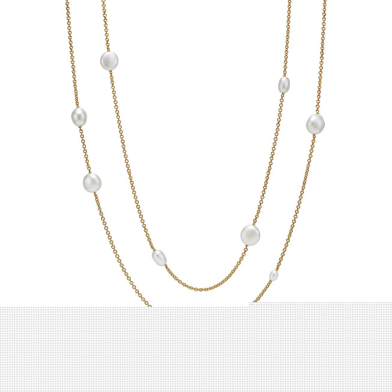 T*f*ny  elsa peretti® pearls by the yard™ sprinkle necklace