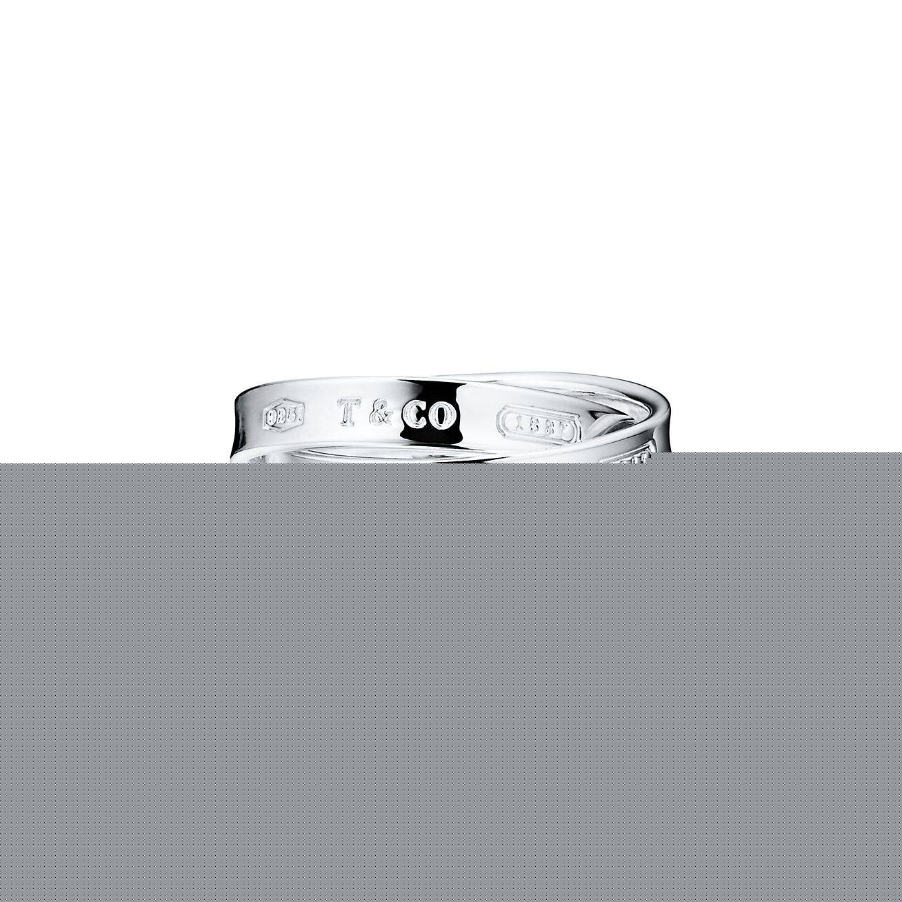 T*f*ny 1837® interlocking circles ring in silver