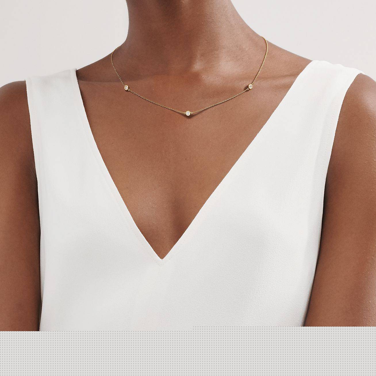 T*f*ny  elsa peretti® diamonds by the yard® necklace