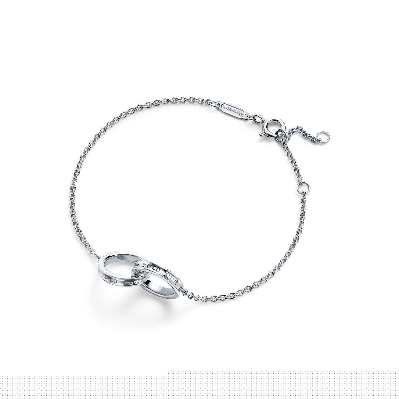 T*f*ny 1837® interlocking circles chain bracelet in silver