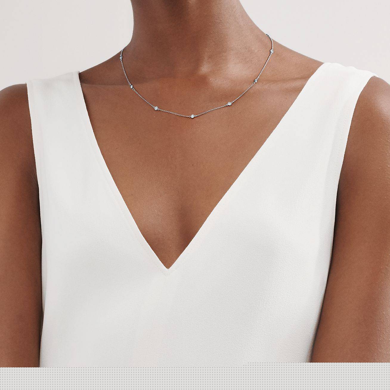 T*f*ny  elsa peretti® diamonds by the yard® necklace
