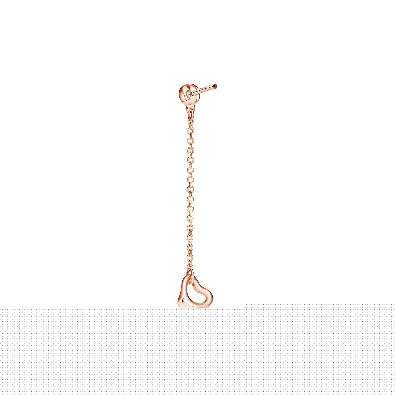 T*f*ny  elsa peretti® diamonds by the yard® open heart earrings