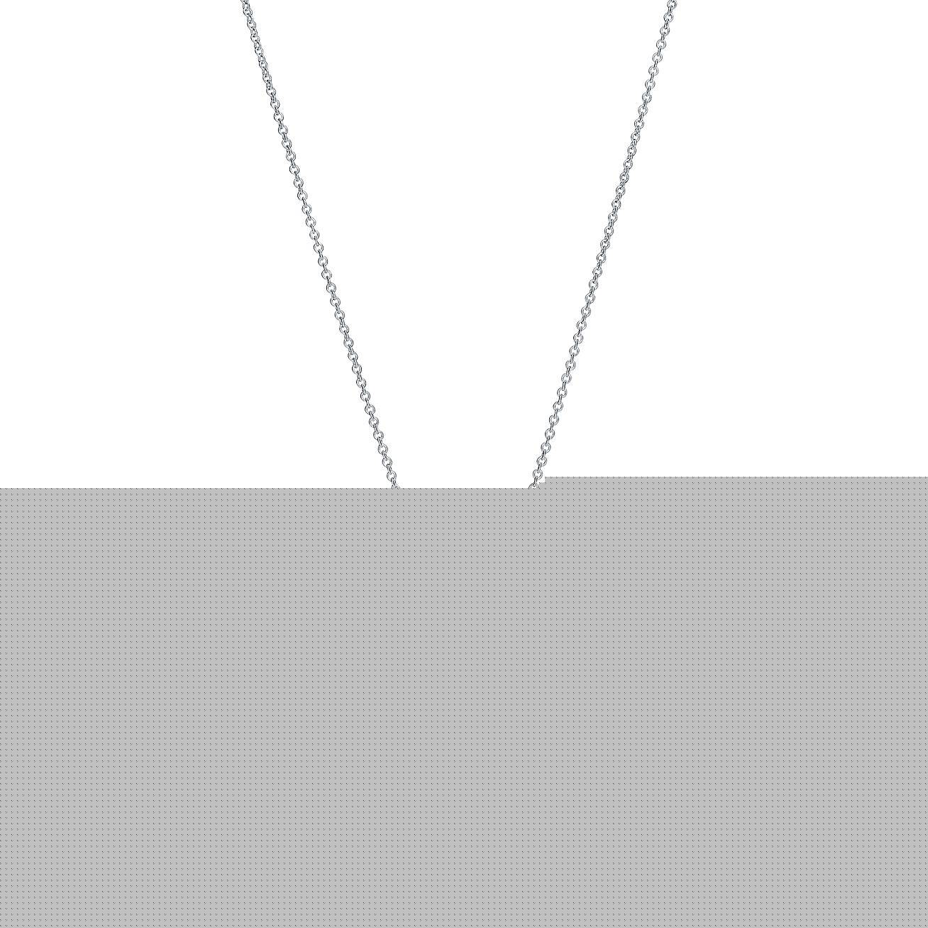 T*f*ny return to T*f*ny® double heart tag pendant in silver, mini