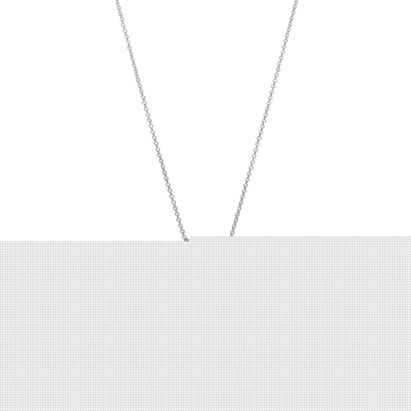 T*f*ny return to T*f*ny® double heart tag pendant in silver, mini