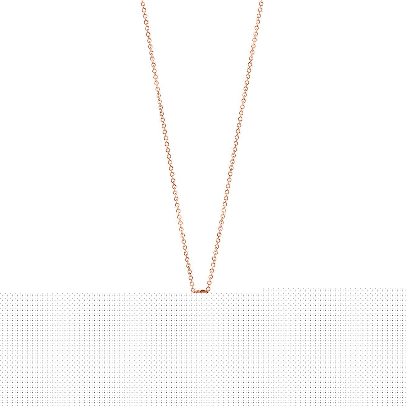 T*f*ny  palomas melody mini pendant in 18k rose gold
