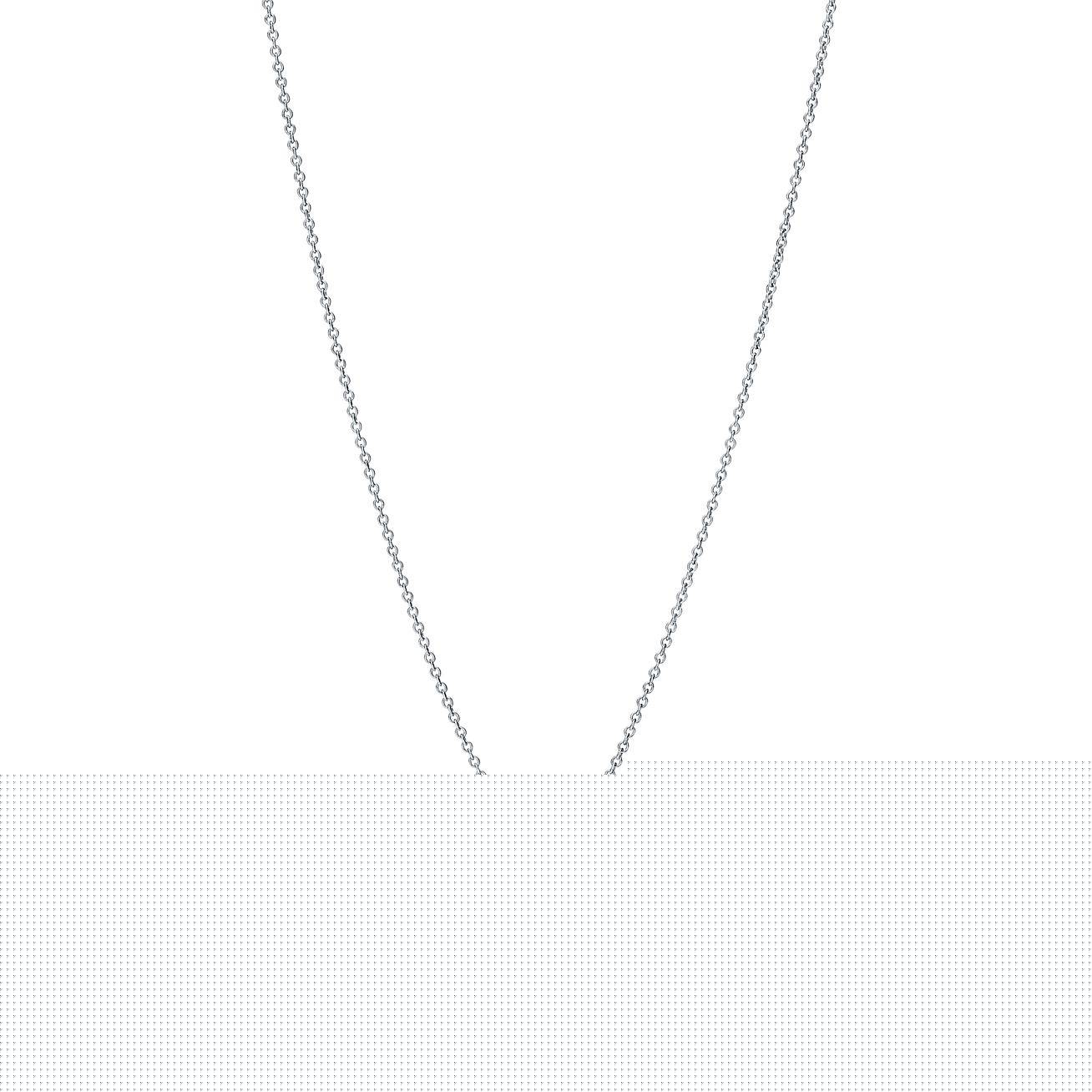 T*f*ny solitaire diamond pendant in platinum