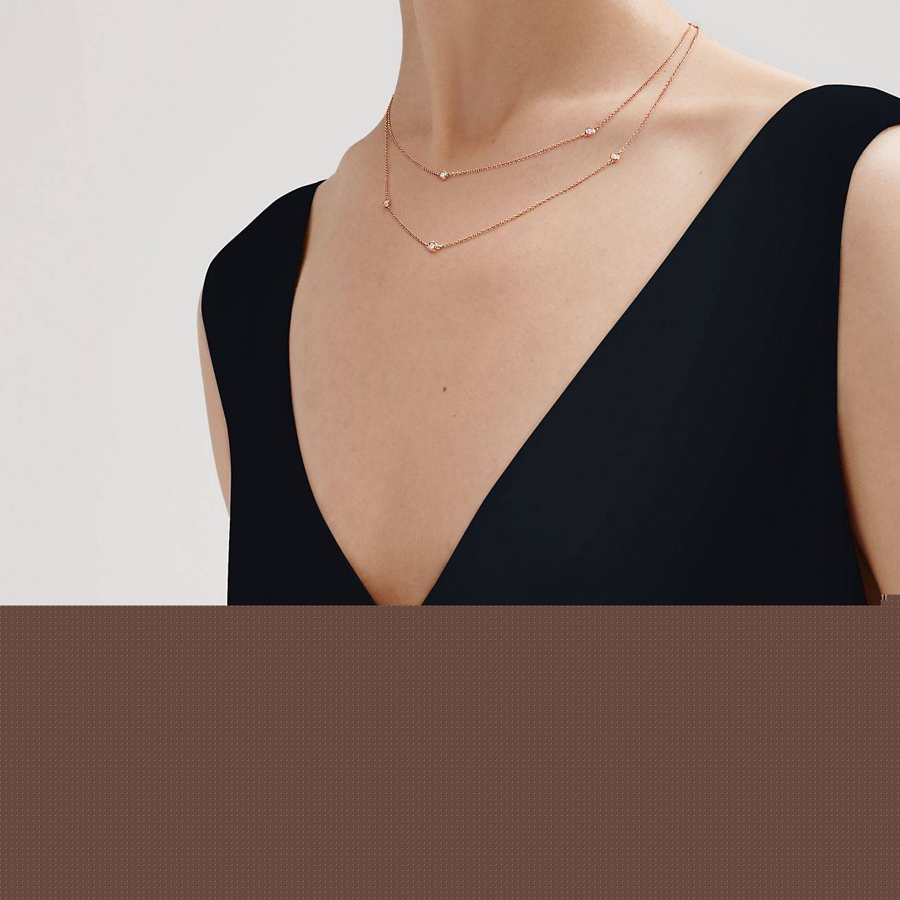 T*f*ny  elsa peretti® diamonds by the yard® sprinkle necklace