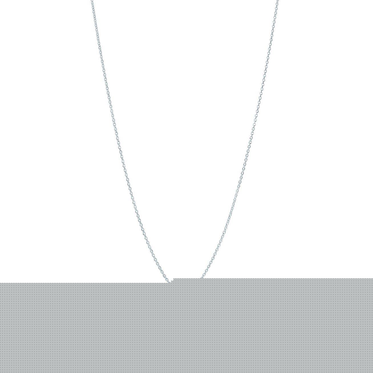 T*f*ny  elsa peretti® diamonds by the yard® single diamond pendant in silver