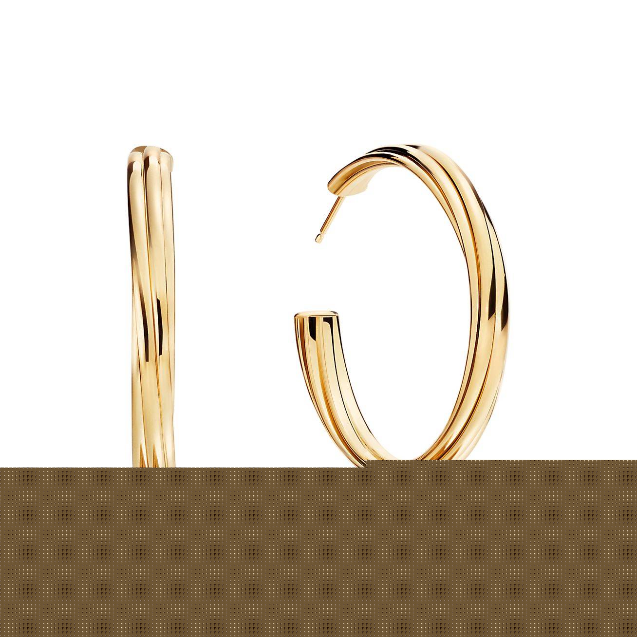T*f*ny  palomas melody hoop earrings