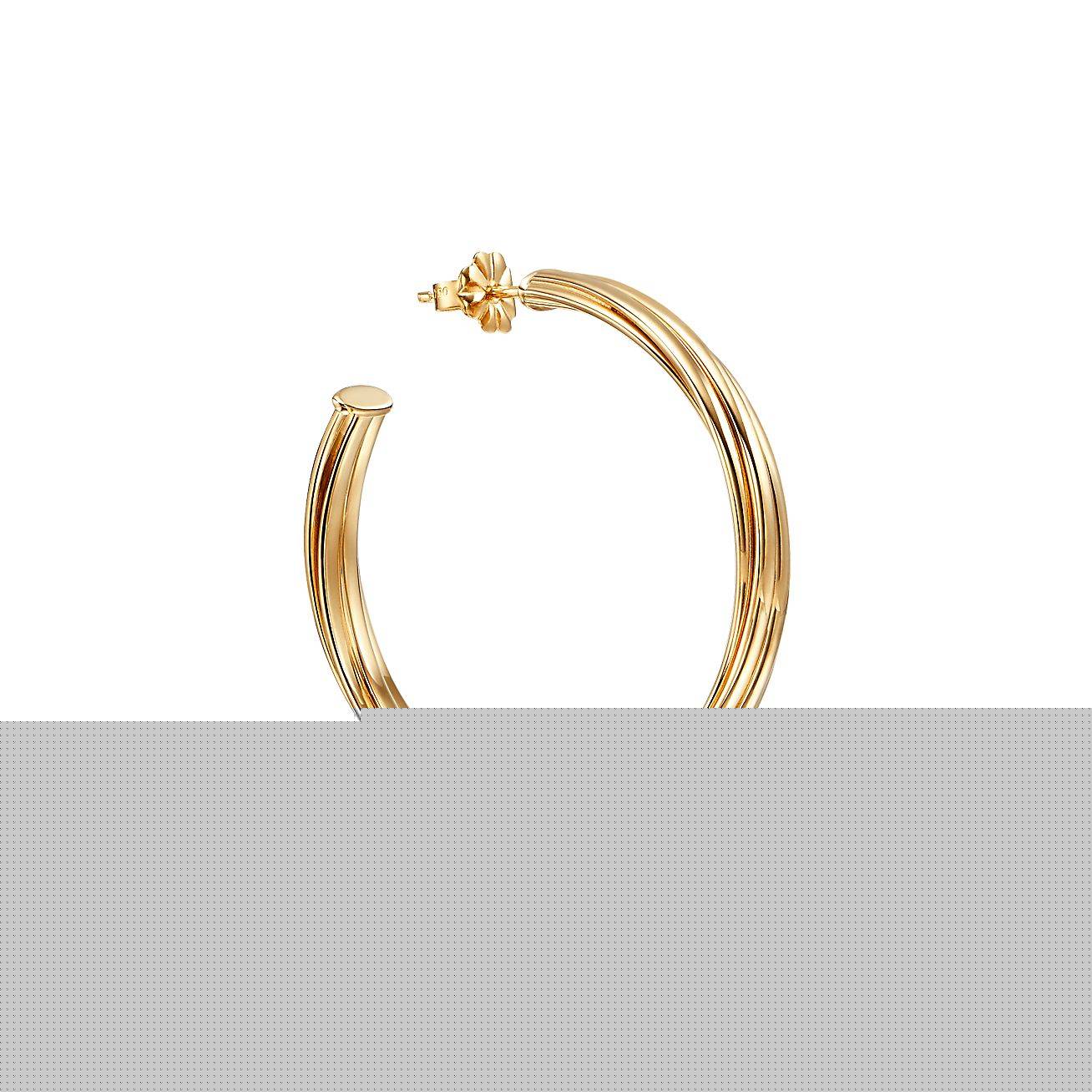 T*f*ny  palomas melody hoop earrings