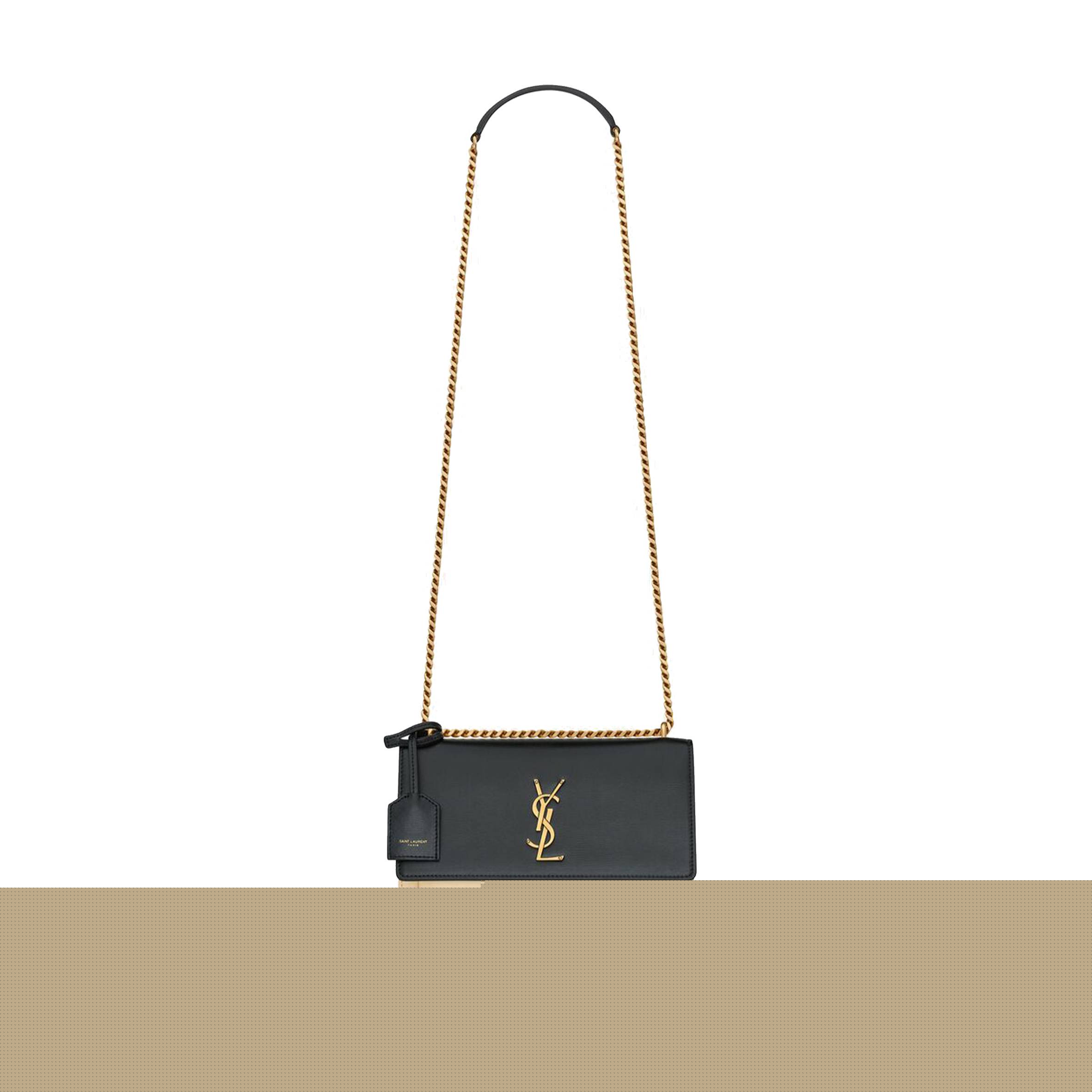 YSL SUNSET MEDIUM CHAIN BAG IN SMOOTH LEATHER 442906D42EW1089 (22*16*6.5cm)