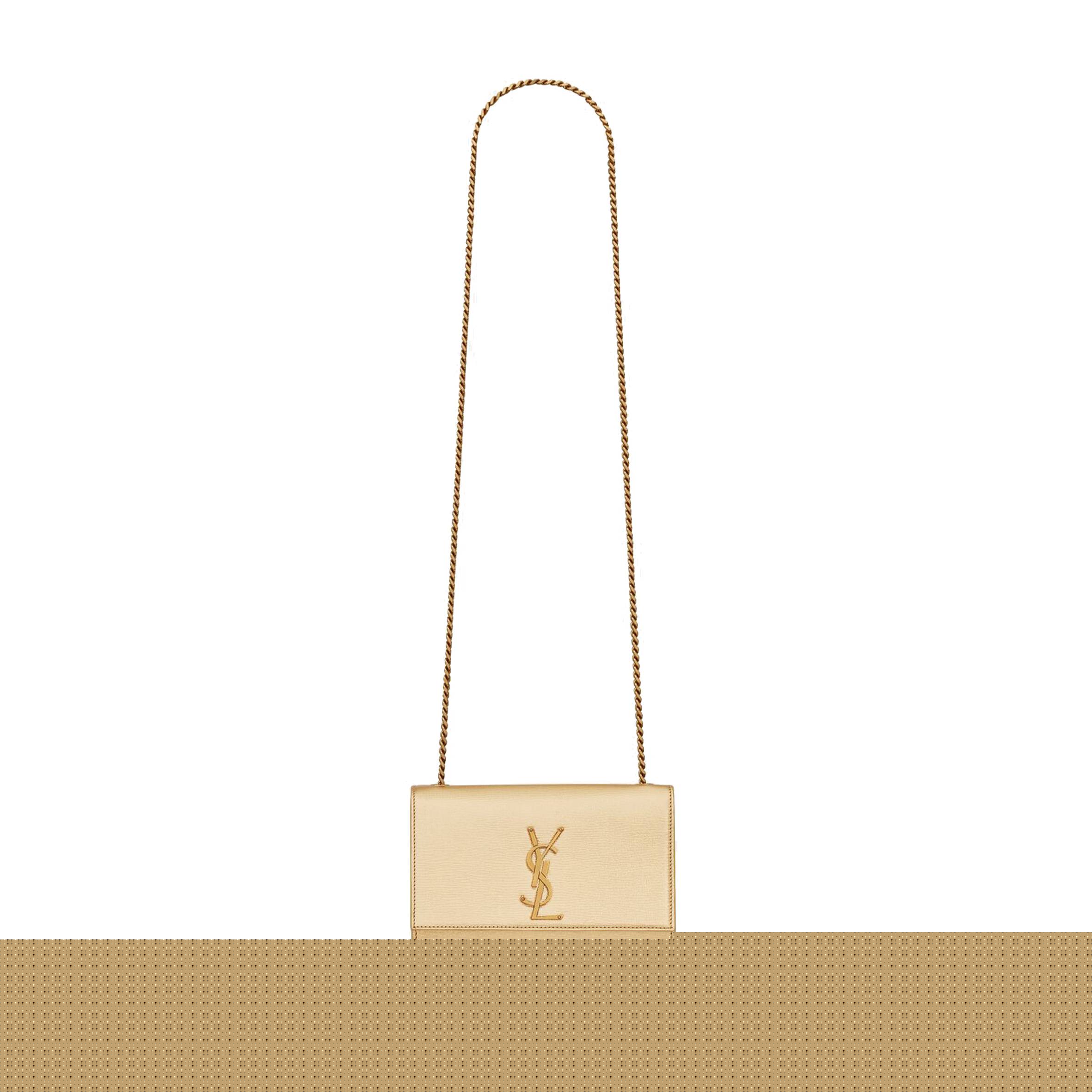 YSL SMALL KATE CHAIN BAG IN METALLIZED LEATHER 469390AAAKT8030 (20*12.5*5cm)