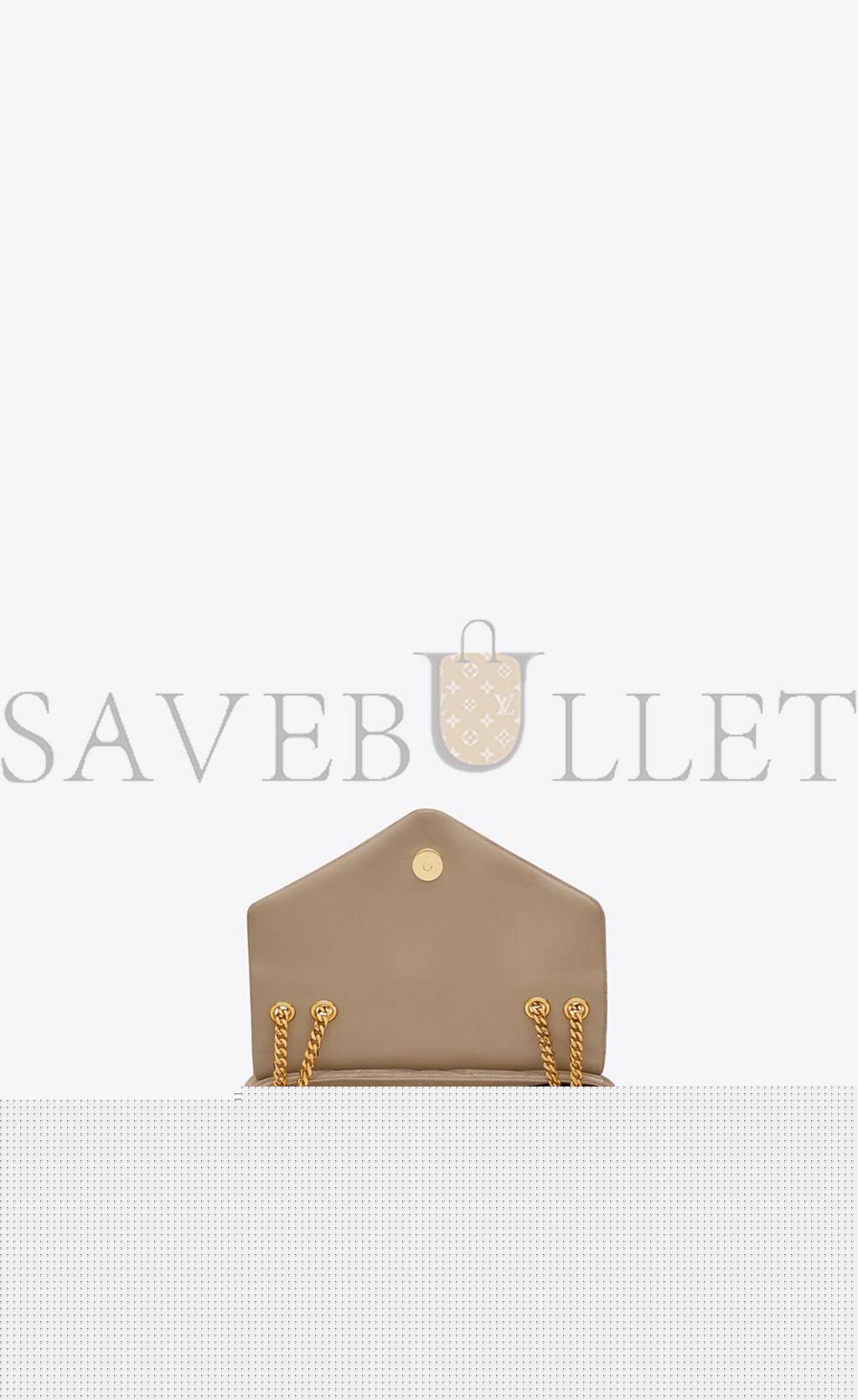 YSL LOULOU SMALL CHAIN BAG IN QUILTED "Y" SUEDE 4946991U8612346 (25*17*9cm)