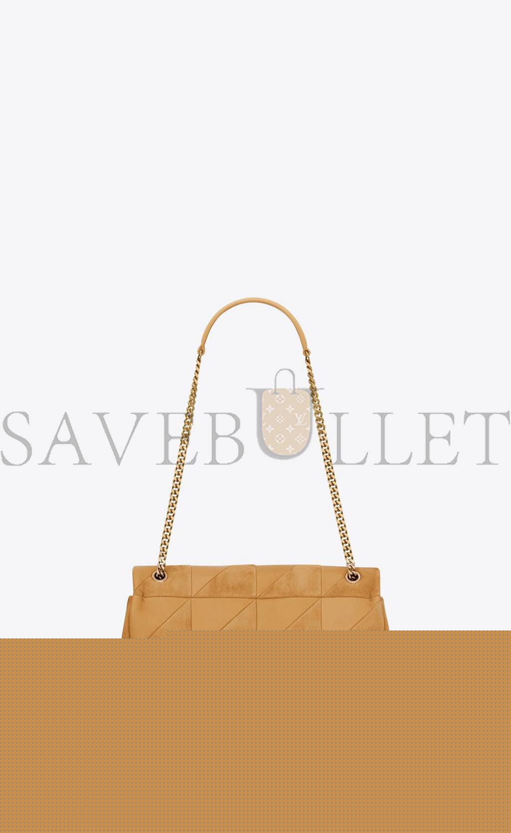YSL JAMIE MEDIUM CHAIN BAG "CARR&EACUTE; RIVE GAUCHE" IN LAMBSKIN AND SUEDE" IN LAMBSKIN AND SUEDE 515821COPP77019 (25*15*7.5cm)