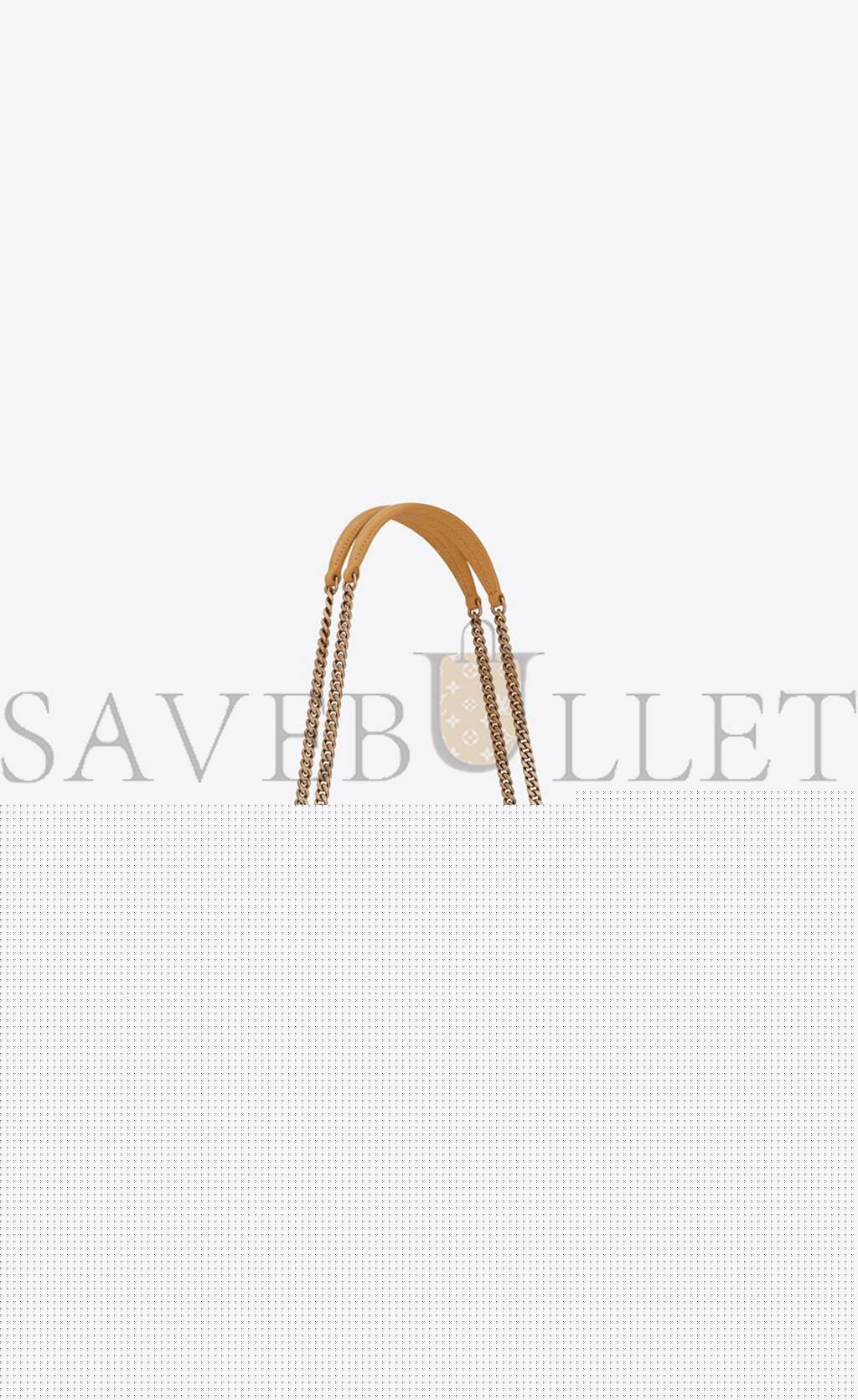 YSL JAMIE MEDIUM CHAIN BAG "CARR&EACUTE; RIVE GAUCHE" IN LAMBSKIN AND SUEDE" IN LAMBSKIN AND SUEDE 515821COPP77019 (25*15*7.5cm)
