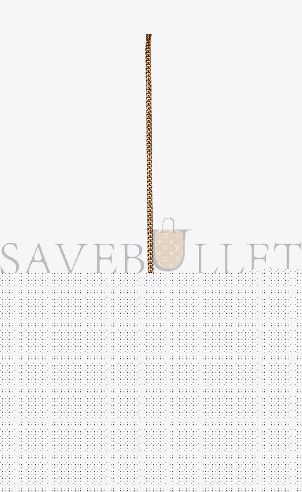 YSL KATE MEDIUM REVERSIBLE CHAIN BAG IN SUEDE AND LEATHER 5538041S78W7761 (28.5*20*6cm)