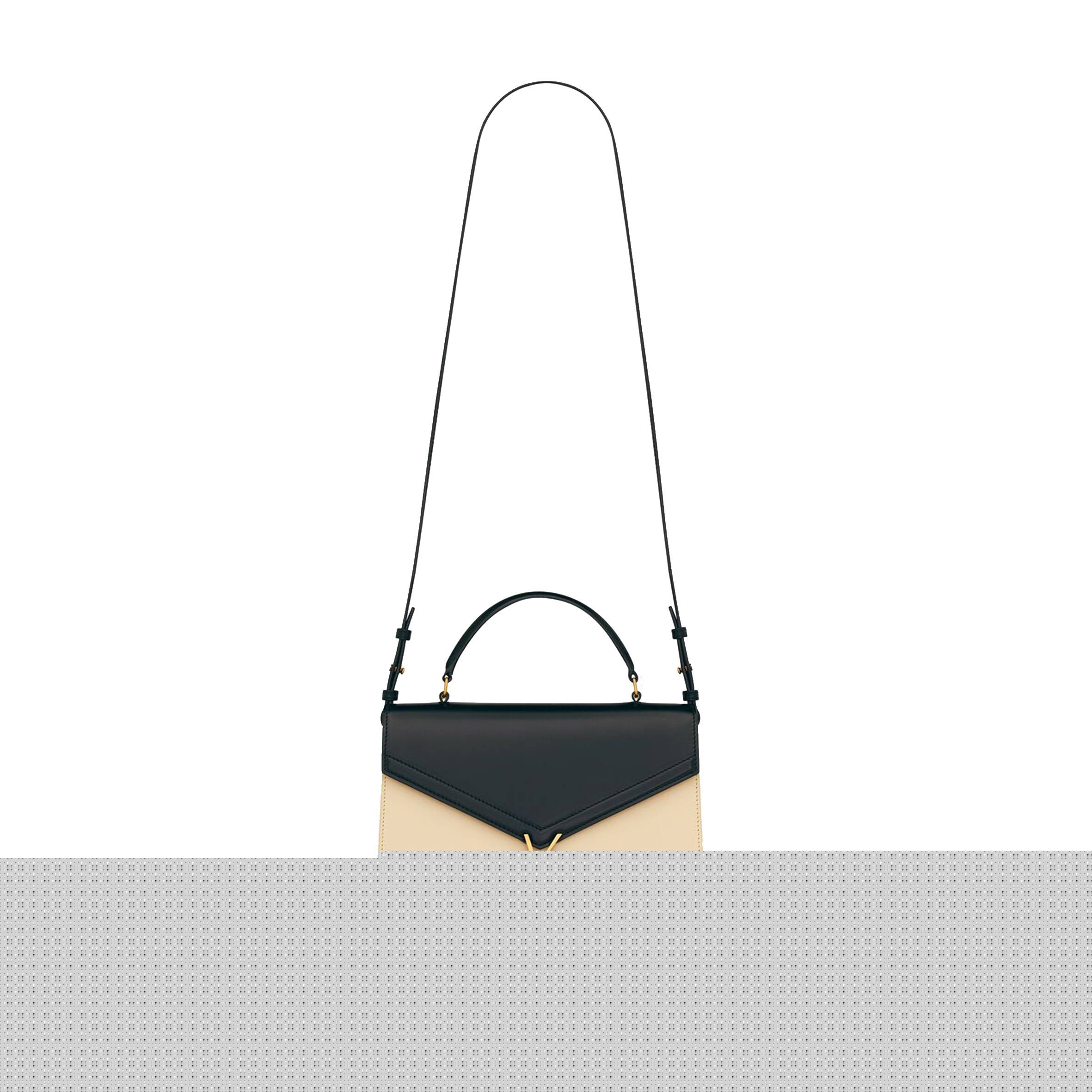 YSL CASSANDRA MEDIUM TOP HANDLE BAG IN BOX SAINT LAURENT LEATHER 62393116C7W1089 (24.5*20*11.5cm)