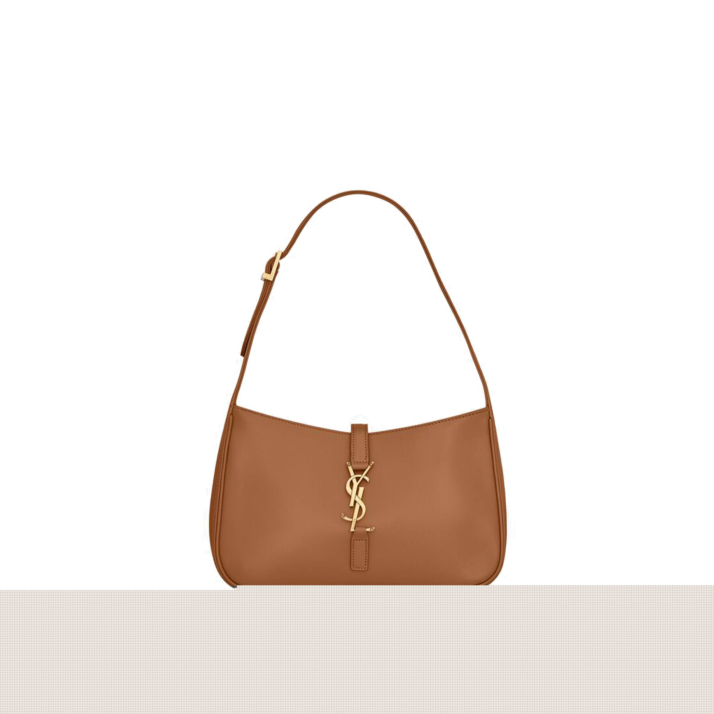 YSL LE 5 A 7 IN SMOOTH LEATHER 6572282R20W9813 (23*16*6.5cm)