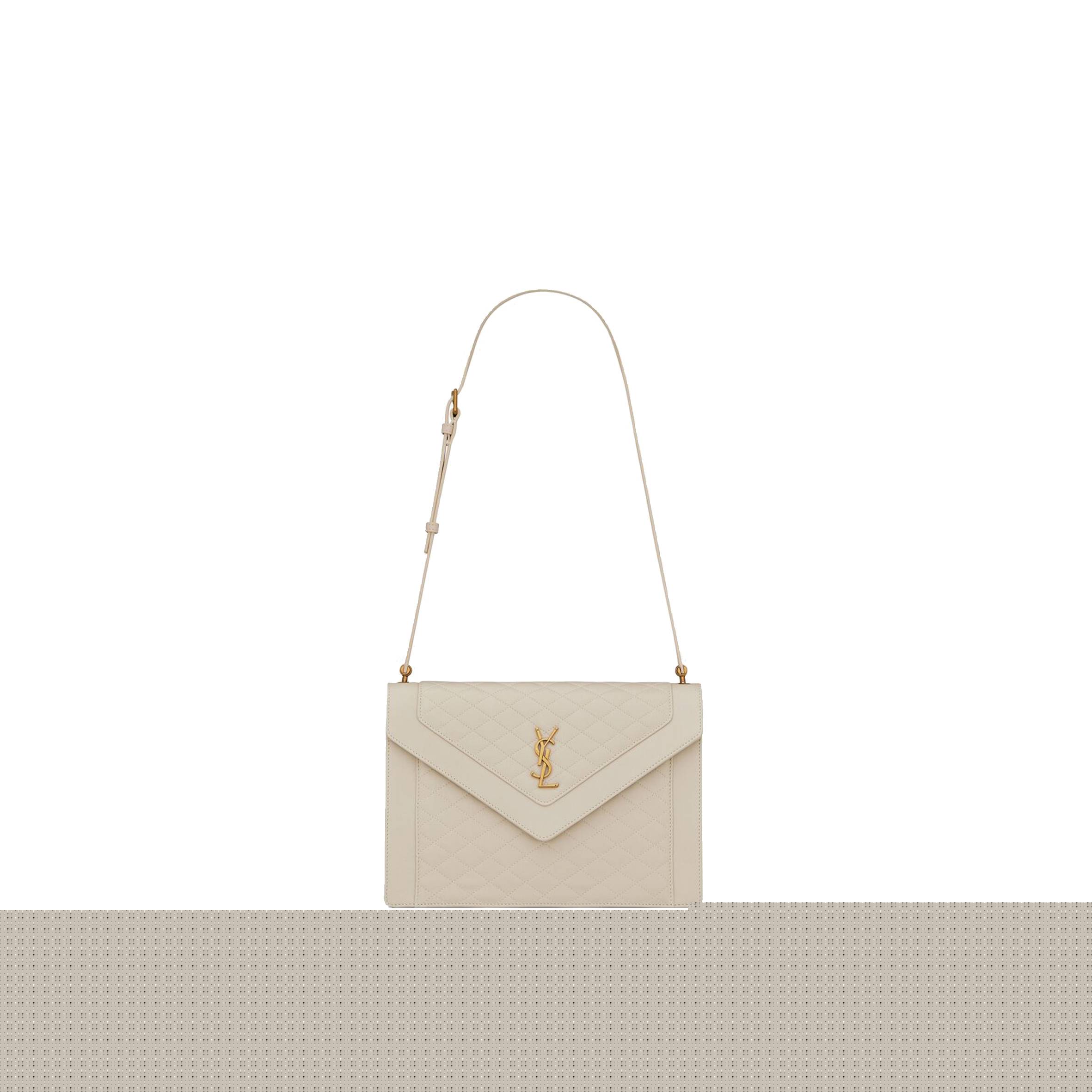 YSL GABY SATCHEL IN QUILTED LAMBSKIN 6688631EL079207 (26*18*5cm)