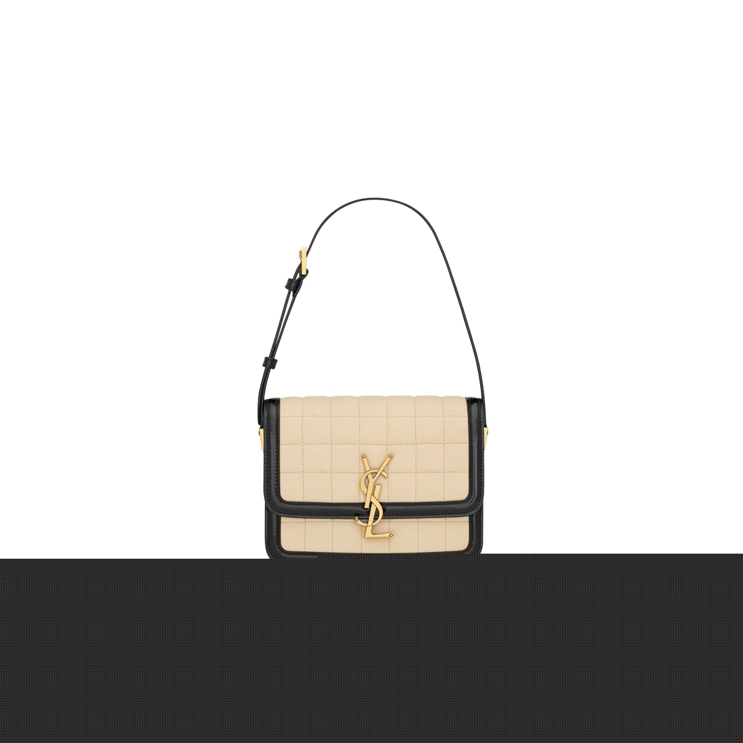 YSL SOLFERINO SMALL IN QUILTED NUBUCK SUEDE 739139AAB6Z9289 (18.5*14*6cm)