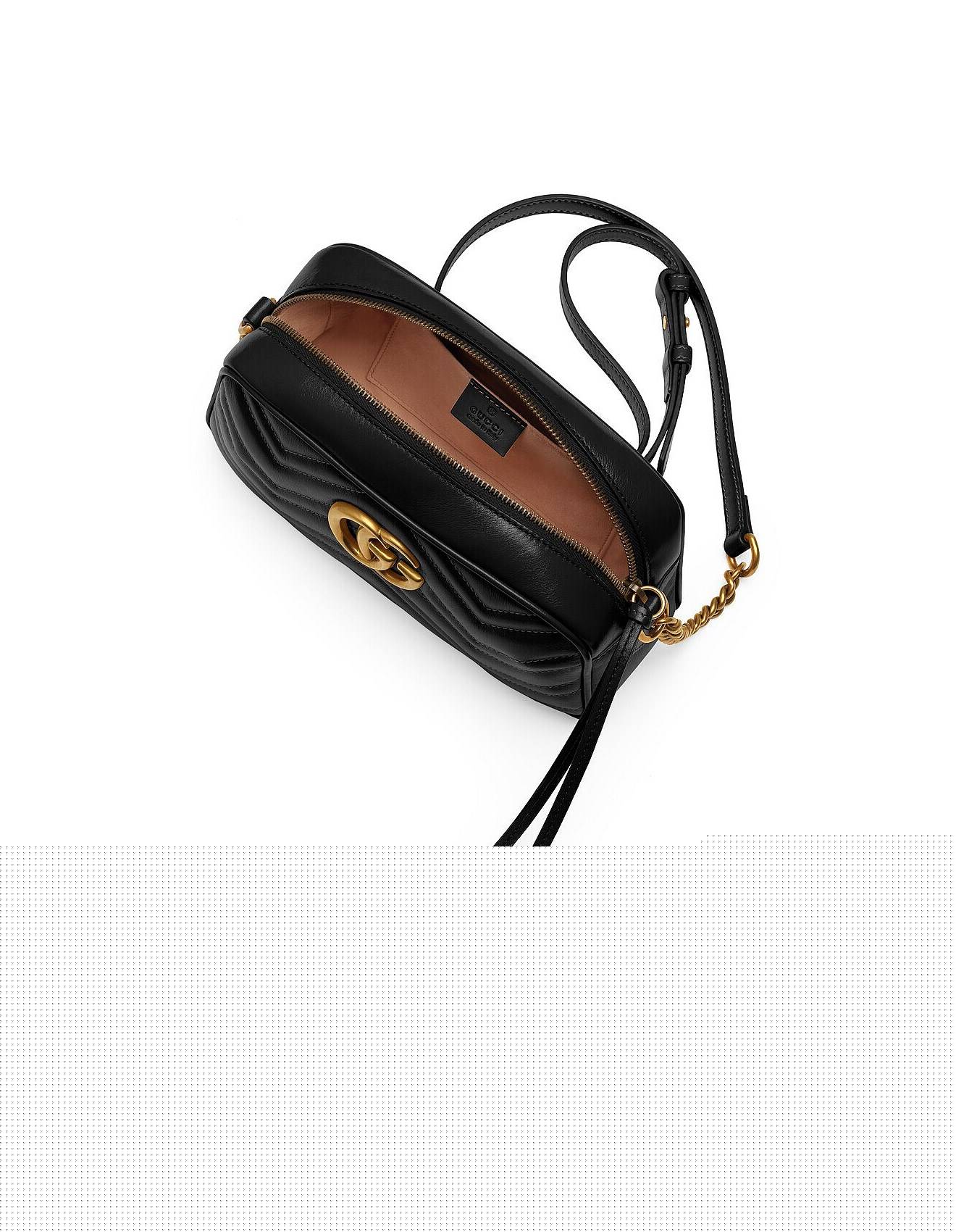 G*u*i gg marmont small matelassÉ shoulder bag 447632  (24*13*7cm)